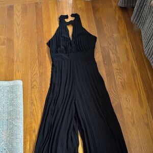Elegant Black Halter Jumpsuit